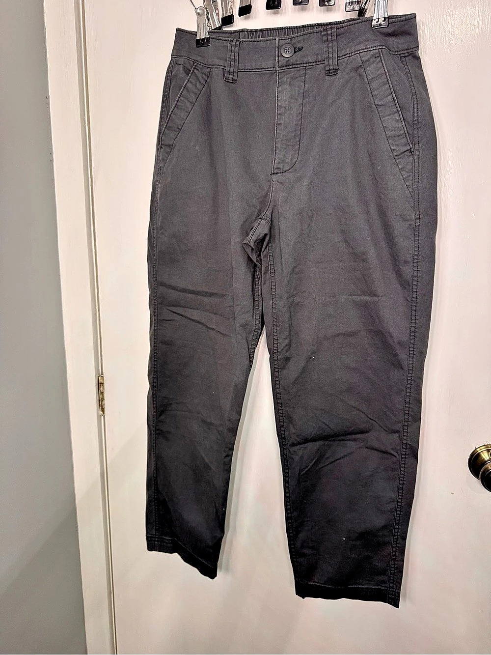 Old Navy Womens Cargo Pants Gray Size Small